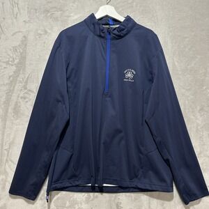 RLX Ralph Lauren 2017 U.S. Open Erin Hills XL Wind Breaker 1/4 Zip Jacket‎ Logo